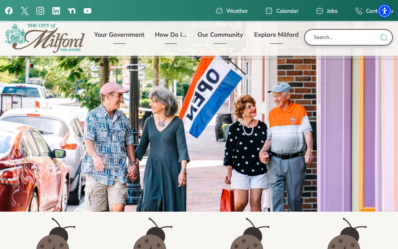 City of Milford official website